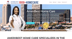 Desktop Screenshot of ameribesthomecare.com